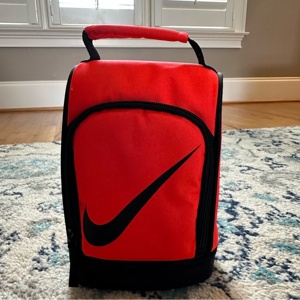 Nike Red and Black Insulated Lunch Box